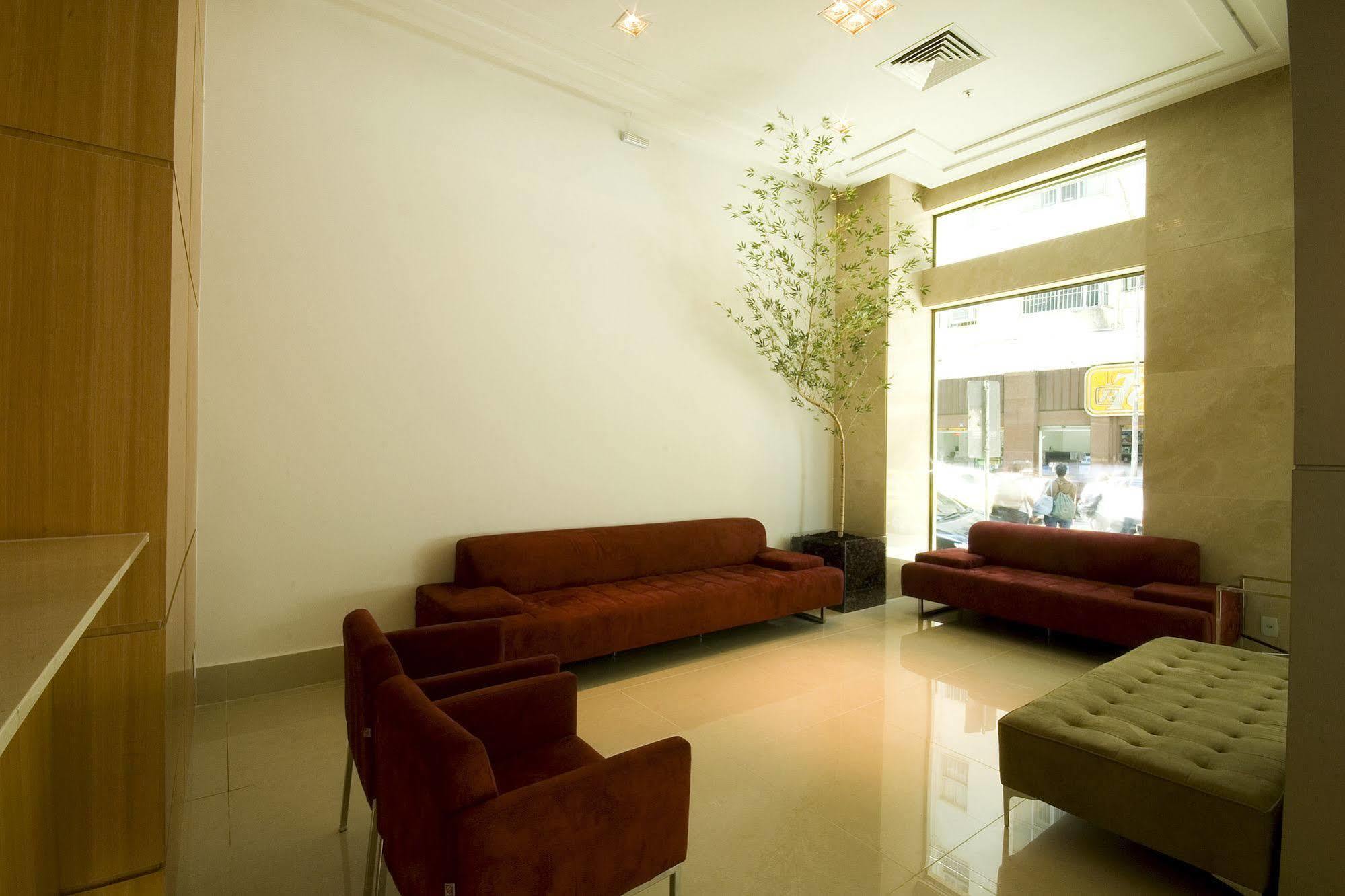 Hotel Atlantico Business Centro ริโอเดจาเนโร ภายนอก รูปภาพ The reception area of the hotel